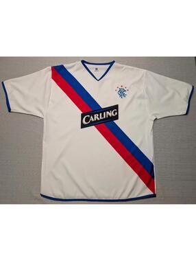 Glasgow Rangers Away Soccer Football Jersey 2004-2005 Shirt Diadora Mens Size XL